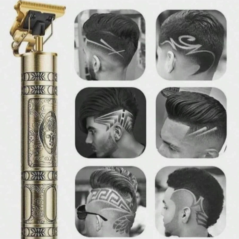 Máquina de Barbear Masculina – Aparador Elétrico, Modelador e Refinador de Barba